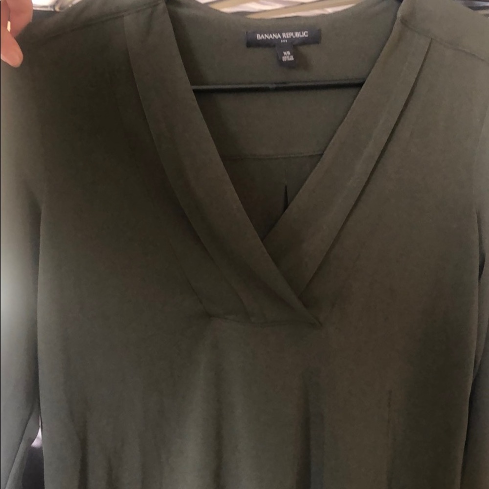 Banana Republic Green Shirt